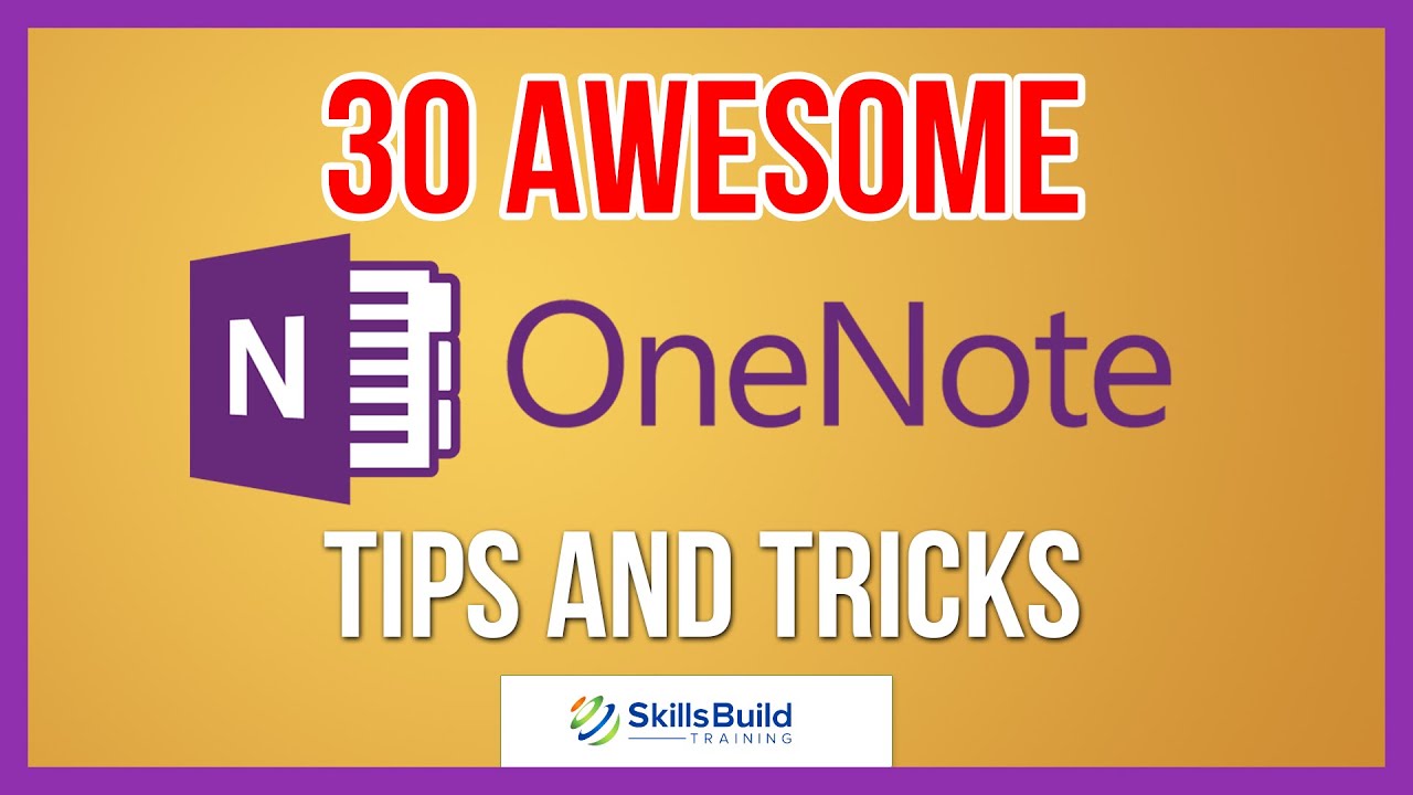 30 Awesome Microsoft OneNote Tips and Tricks