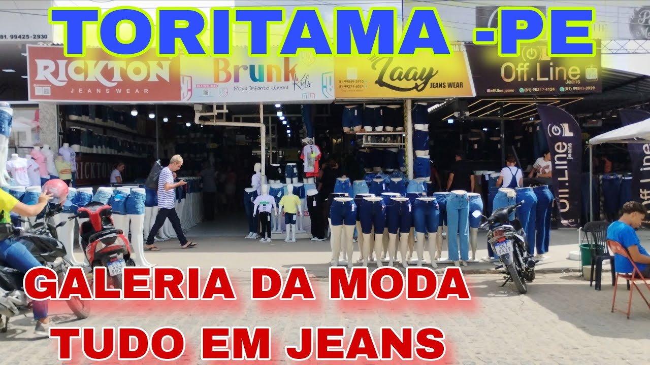 GALERIA DA MODA EM TORITAMA TUDO EM JEANS 25.09.2025