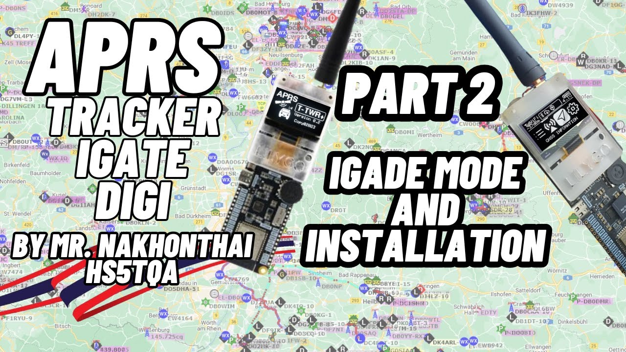 Lilygo T-TWR Plus APRS Tracker, Igate und Digi Teil 2