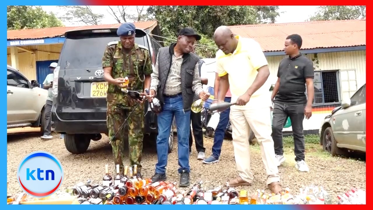 Washukiwa watatu wa wizi wa pombe wakamatwa Kikuyu