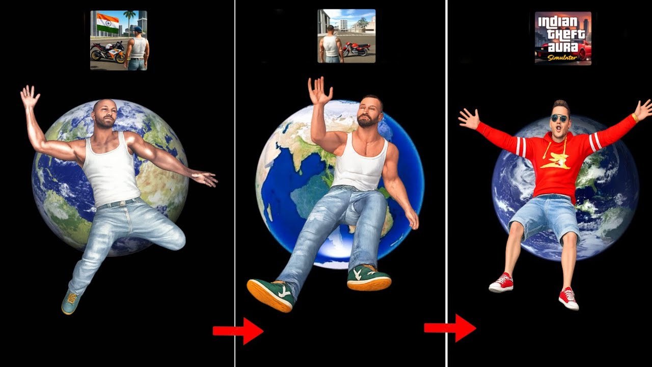Franklin Jumping From Highest Place In All INDIAN GTA GAMES 😳! 