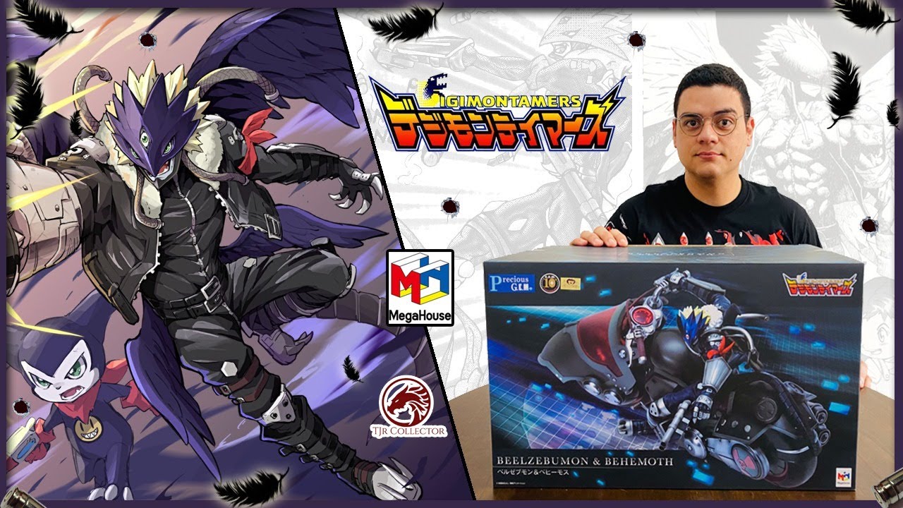 Unboxing Beelzebumon & Behemoth Megahouse Precious G.E.M. - Digimon Tamers - *107