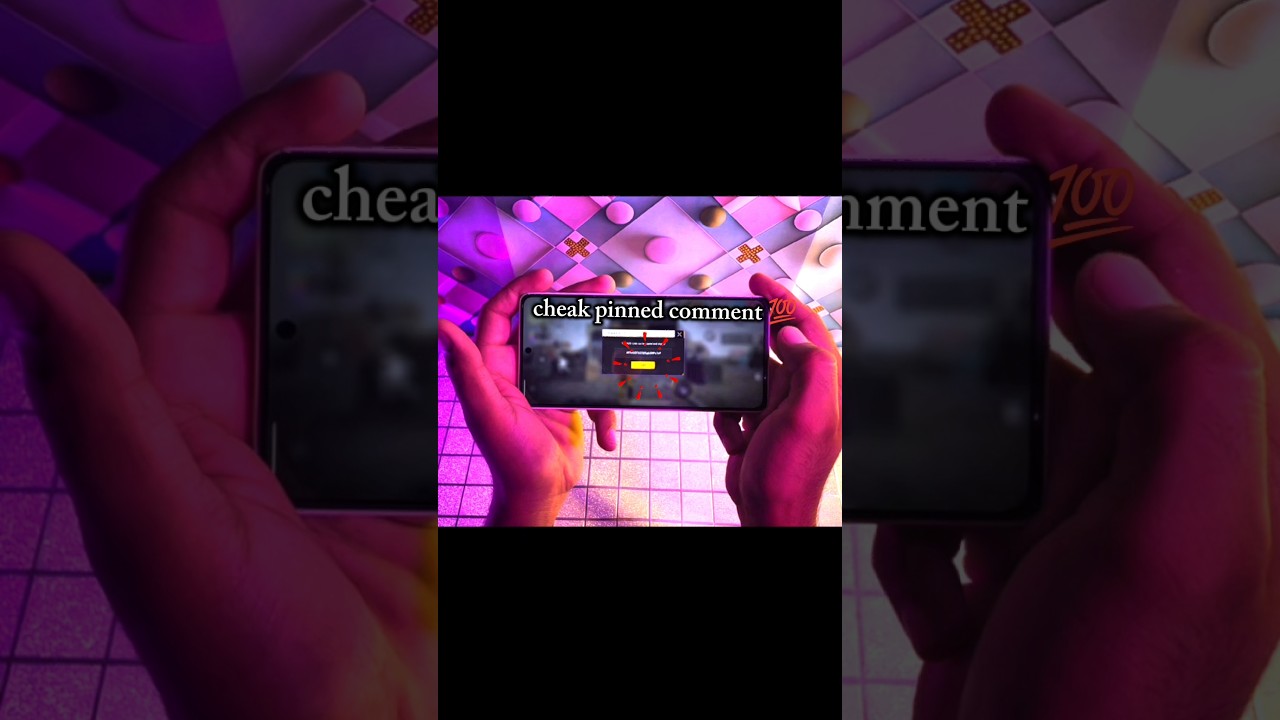 4 FINGER HUD CODE 🖐️ Free Fire Handcam Gameplay