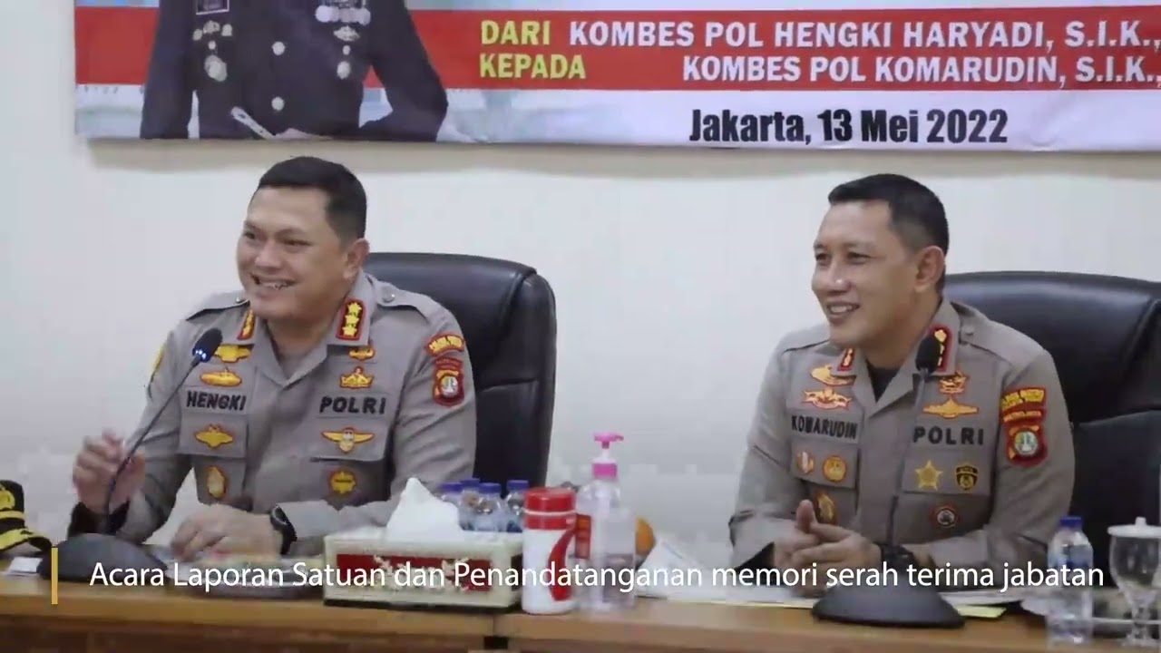 Simak Yuk ...Kedatangan dan Pelepasan Kapolres Metro Jakarta Pusat