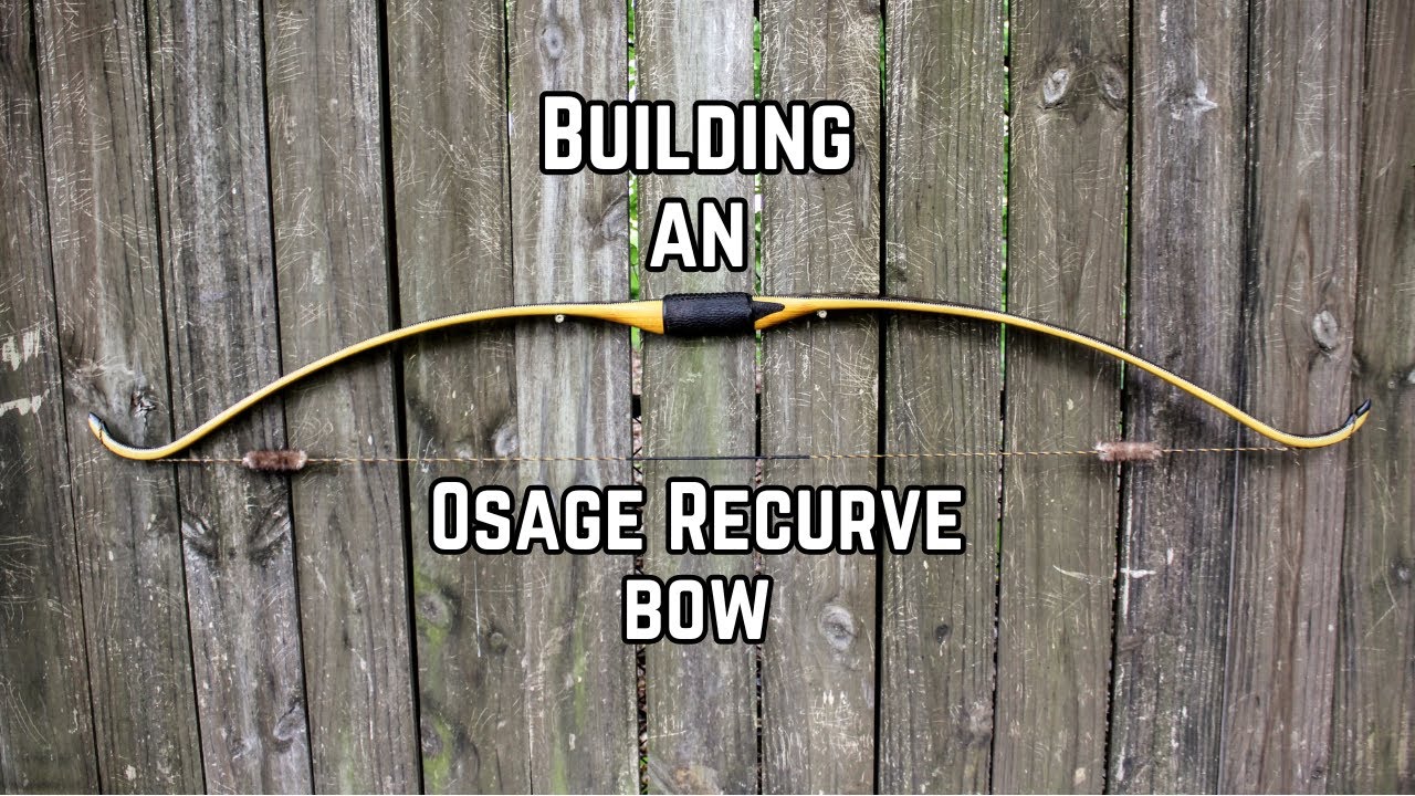Building an Osage Recurve Timelapse