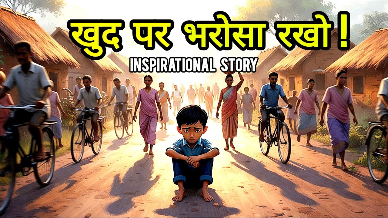 खुद पर भरोसा रख अपनी ज़िन्दगी बदल दी |  ||  Motivational Hindi Story || #gyanodayspeaks
