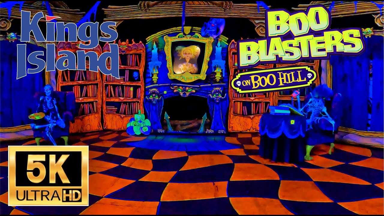 Boo Blasters on Boo Hill (5K) POV - Kings Island