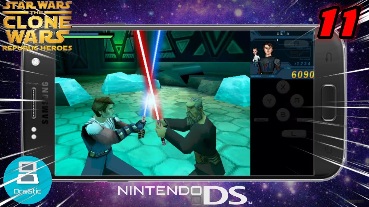 Star wars the clone wars republic heroes DS gameplay | Part: 11 Christophsis | HD 1080p |