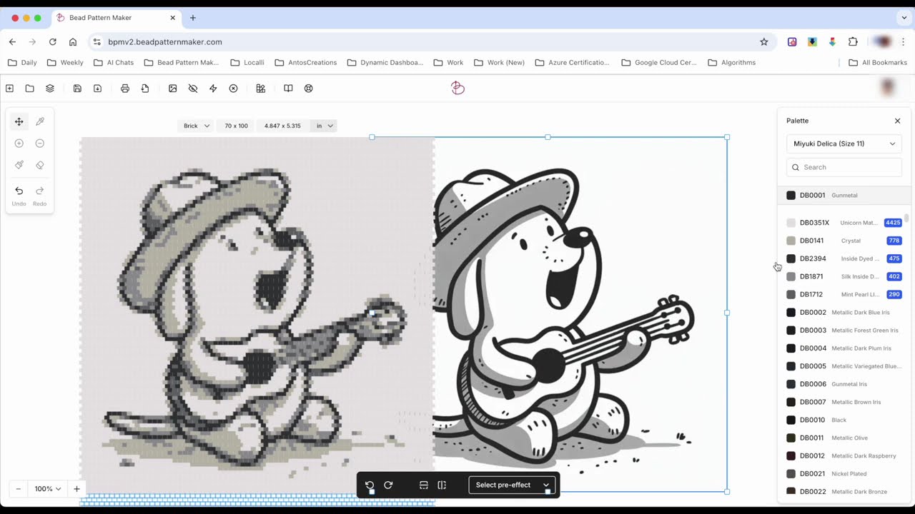 Transform Any Image into a Stunning Bead Pattern | Bead Pattern Maker Tutorial