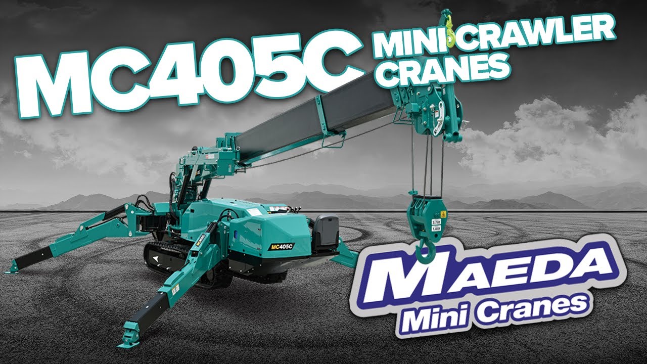 Maeda MC405C Mini Spider Crane | High Capacity in a Compact Design