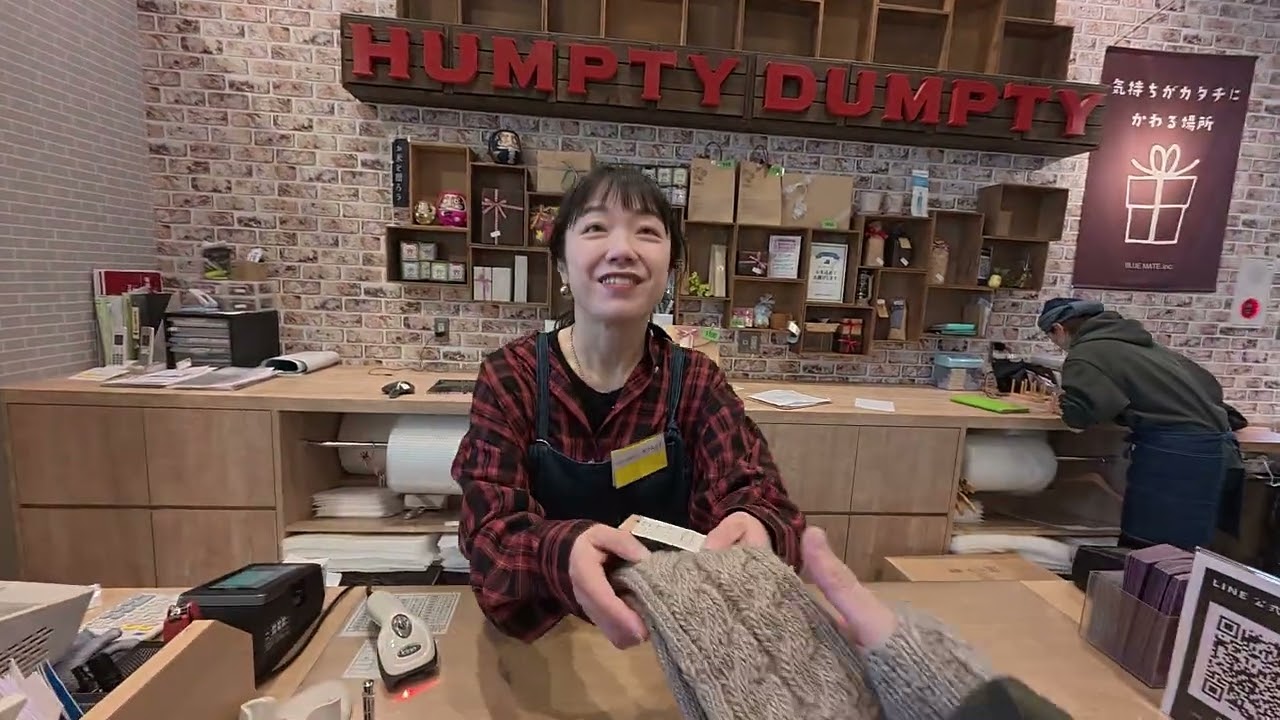 20260116 閒晃4 日本岡山  買針織手套