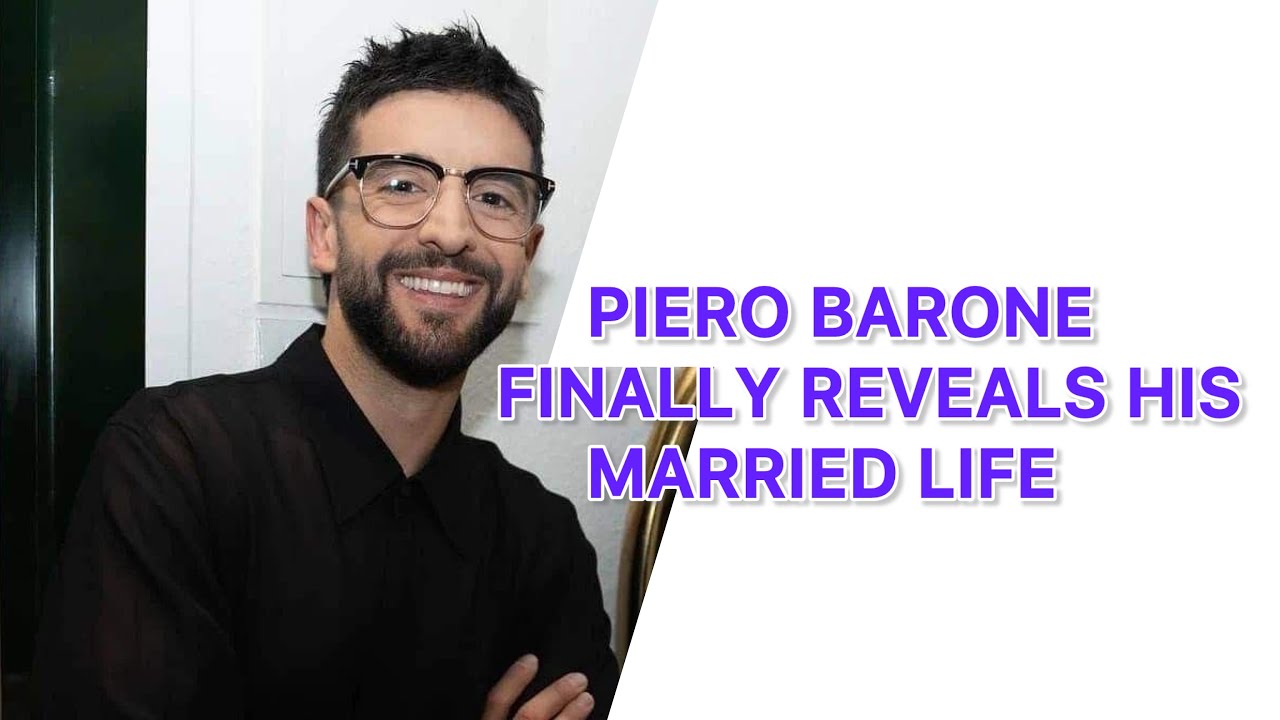 “15 Minutes Ago: Piero Barone FINALLY RevealsHis Married Life With His Partner”