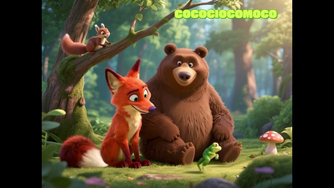 Foxy and Bear – Forest Friends Song | Fun Kids Song About Friendship