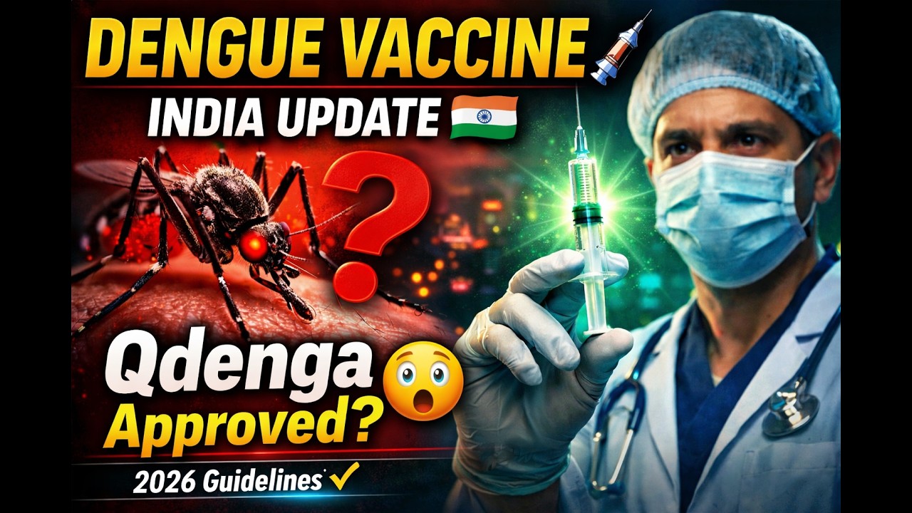 Вакцина QDenga одобрена в Индии? Все, что вам нужно знать. #Qudenga #Dengue #mosquito