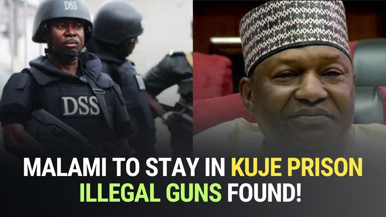 Malami CHOOSES Kuje Prison Over DSS Arrest For ILLEGAL FIREARM!