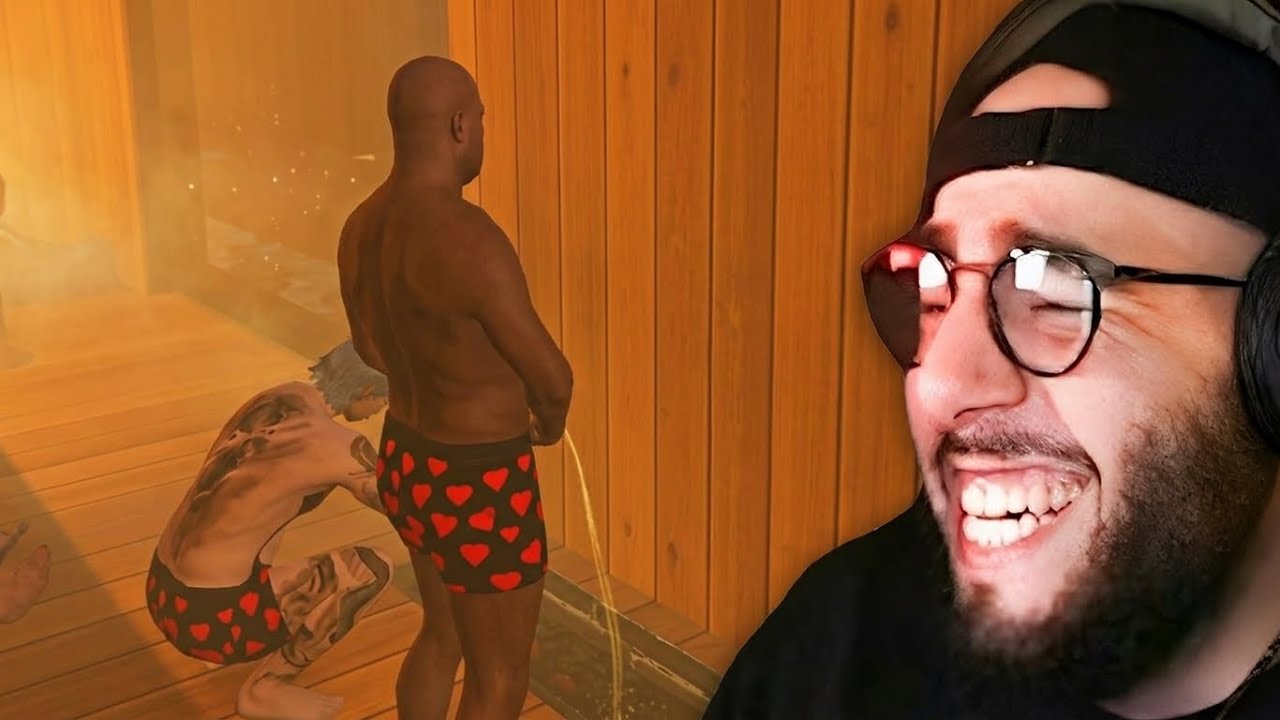 Ayo pinkelt in die M&auml;nner-Sauna als Aufguss 💀 | GTA Roleplay