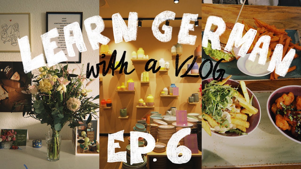 (with sub) Learn German with a VLOG! EP. 6 / Semester break: cooking, hobbies, birthday 🎂
