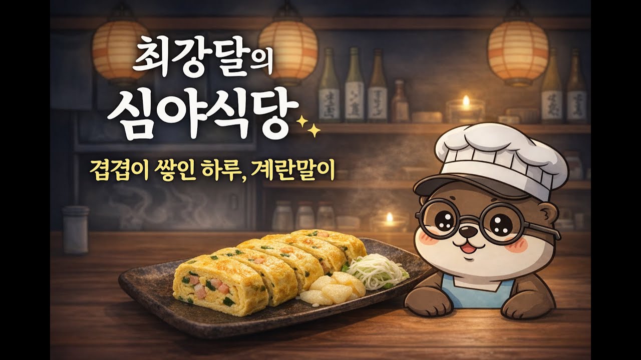최강달의 심야식당: 겹겹이 쌓인 하루, 계란말이