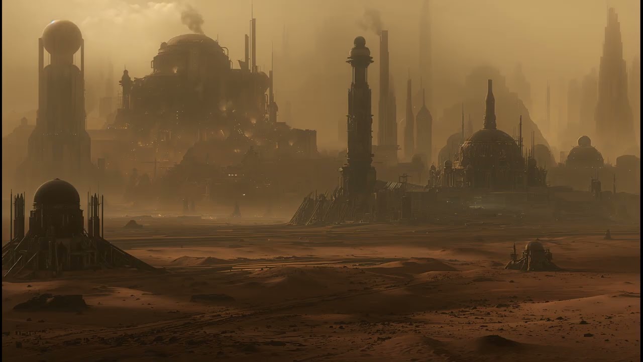 Desert Winds of Arrakis | AI generated Sci-Fi Ambient Music for Study & Focus