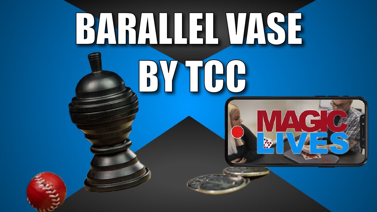 Barallel Vase by TCC | A Vase, Some Coins & A See Through Ball