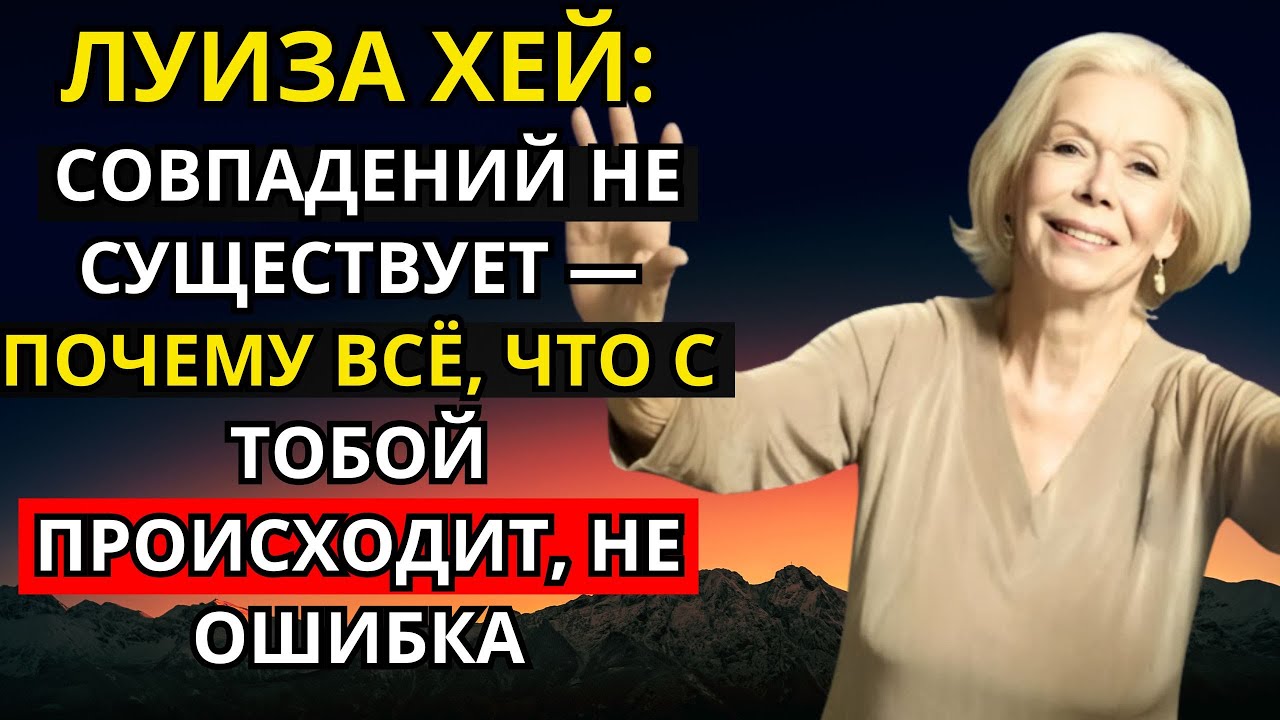 Луиза Хей: совпадений не существует — почему всё, что с тобой происходит, не ошибка