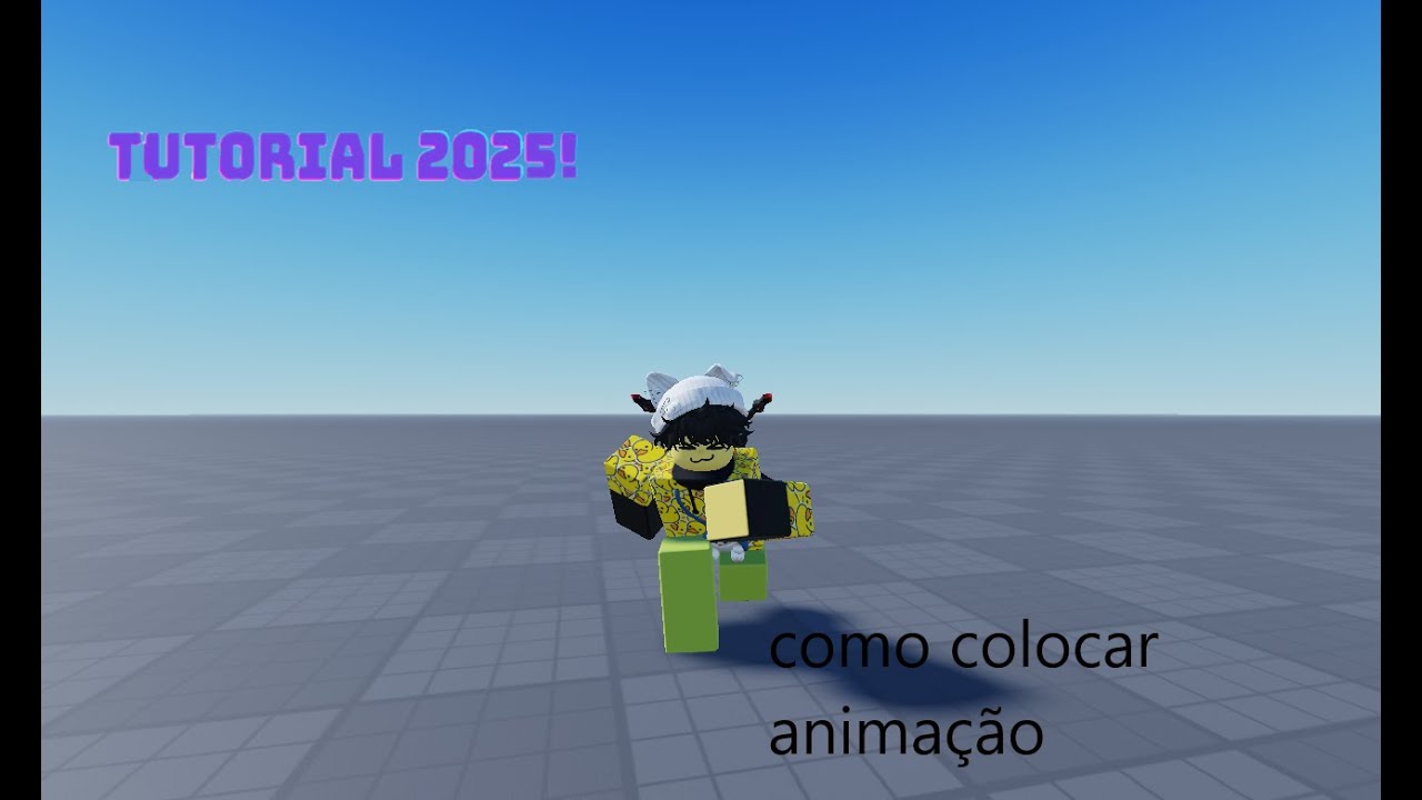 Como colocar uma animação boa no roblox studio!!