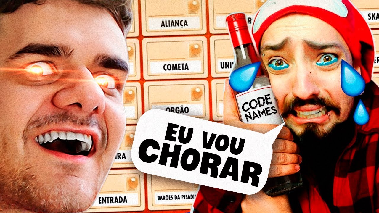 Jogando CODENAMES até a amizade com o Gabs ACABAR!