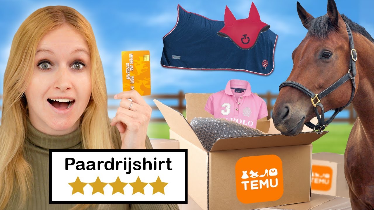 De raarste PAARDENSPULLEN van TEMU testen! 😱🐴 2.0