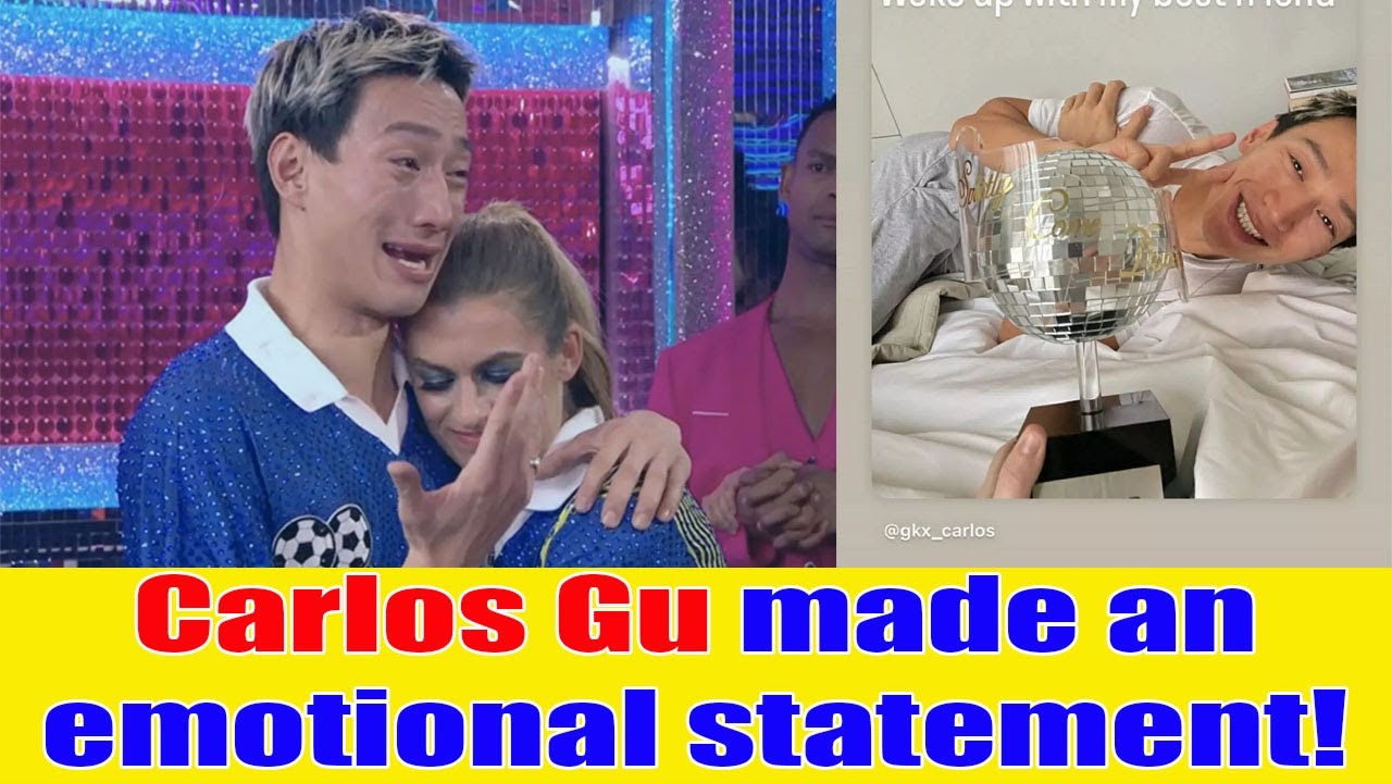 Carlos Gu – a morning with the Glitterball Cup and a victory forged from the heart.