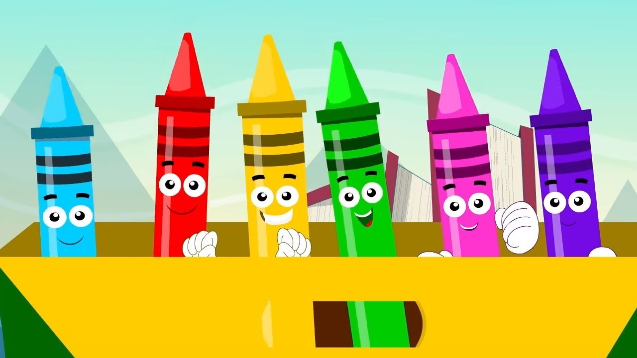 Pastelli Colori canzone | pastelli canzone | filastrocche | Crayons Colors Song | Nursery Rhymes