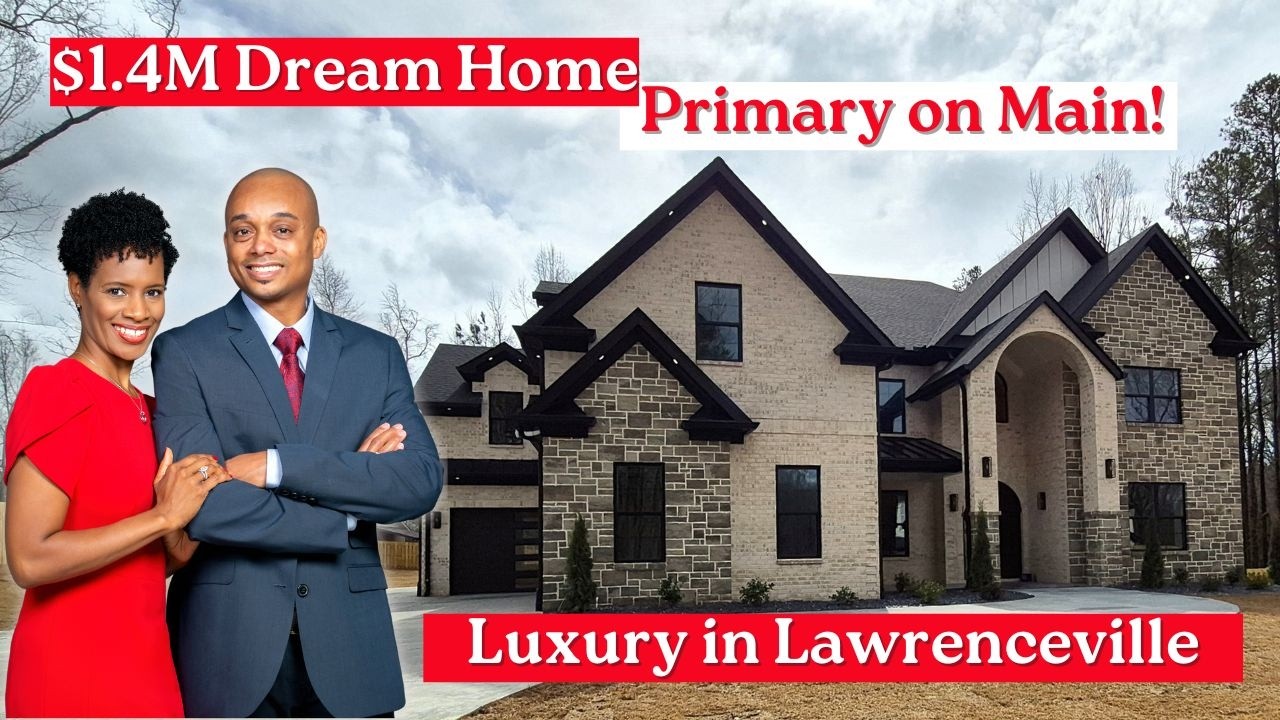 New Homes in Atlanta | Inside a $1.4M Luxury Home in Lawrenceville GA | 5 Bed | 6,100 Sq Ft