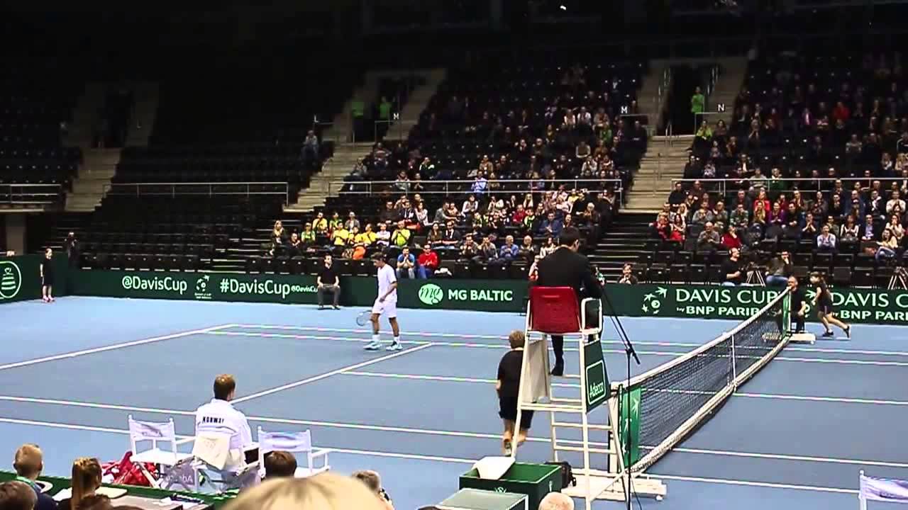 R. BERANKIS & L. GRIGELIS  vs. C. RUUD & V. DURASOVIC | Davis Cup 2016 Siauliai