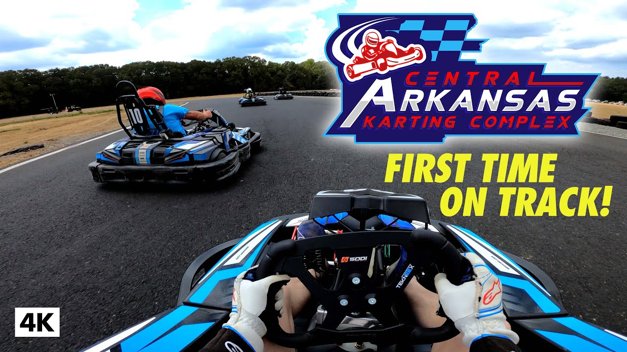 First Laps at Central Arkansas Karting Complex!