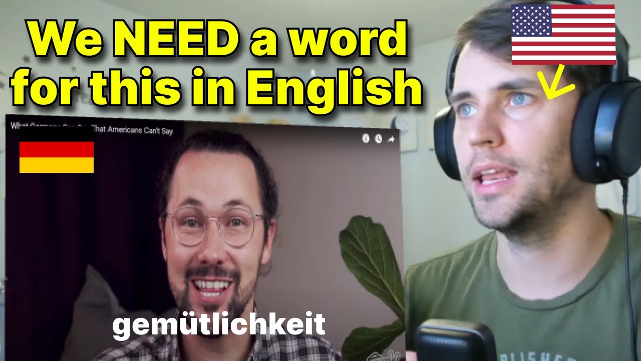 American reacts to German words that DON'T EXIST in English