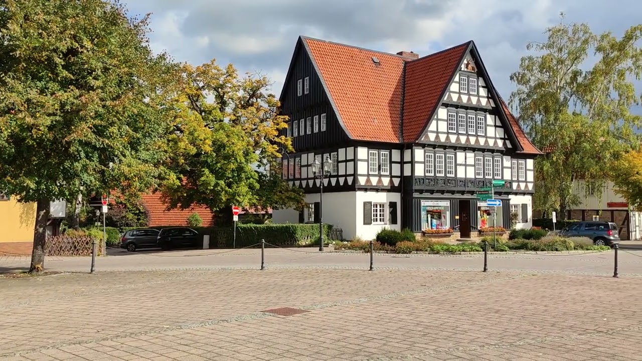 Im Stadtzentrum von Ilsenburg/Harz am 29.09.2022