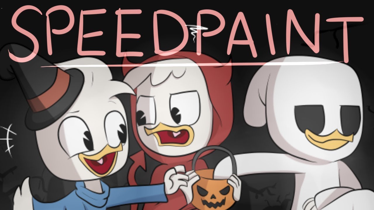 Halloween | Ducktales Speedpaint