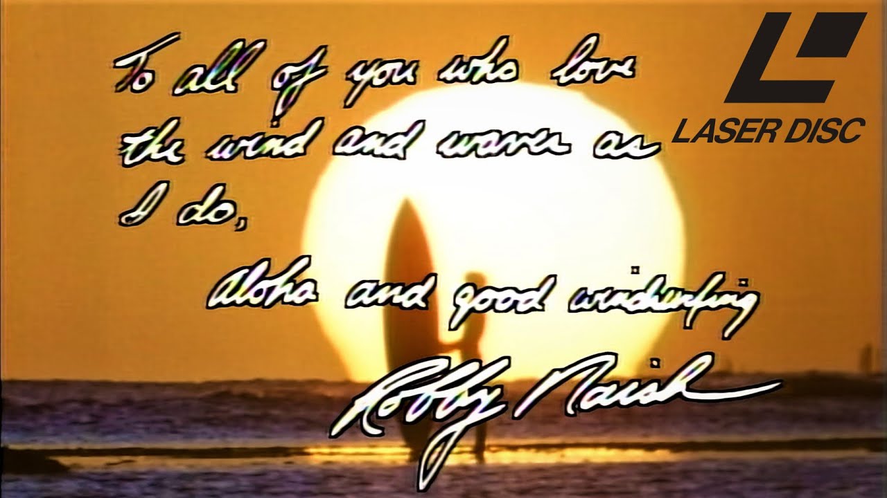 Island Breeze: Robby Naish's Windsurfing Fantasy (Pt. 2) (1984 High Quality Laserdisc Video Footage)