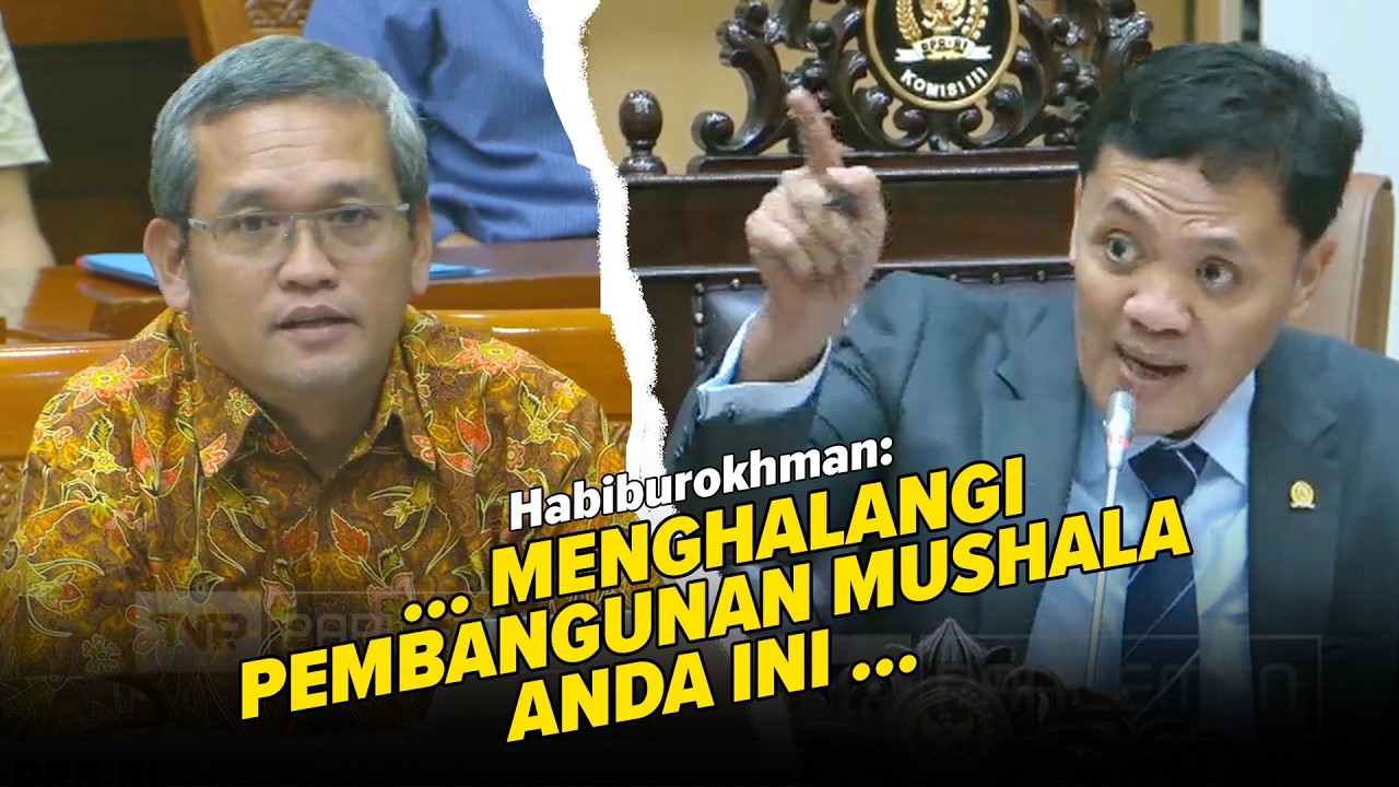 Ketua Komisi III DPR Usir Pihak Developer saat RDP Soal Pembangunan Mushala