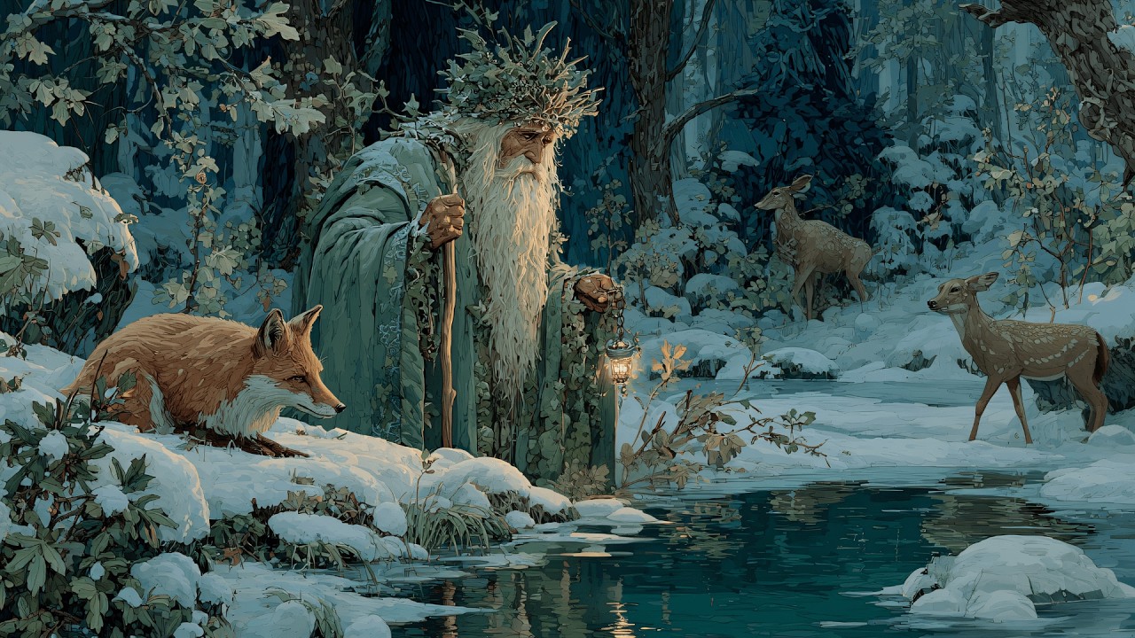 Spirit of the Frozen Grove - Fantasy Celtic Music for Winter Serenity