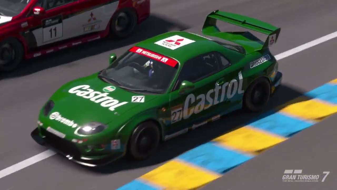 Gran Turismo 7 - Mitsubishi FTO GP Version R '97 with Evolution Engine Swap Replay (PS5 Pro)