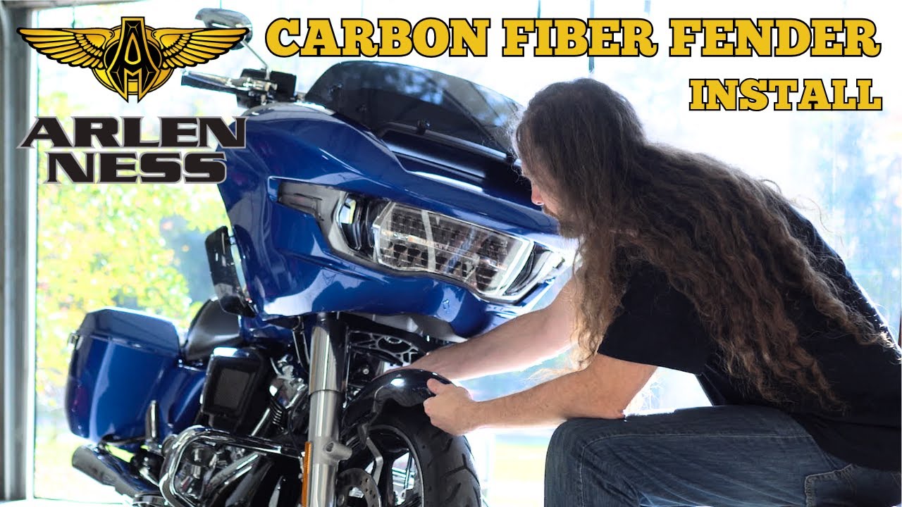 Arlen Ness Carbon Fiber Front Fender Install for 2024 & Up Road Glides