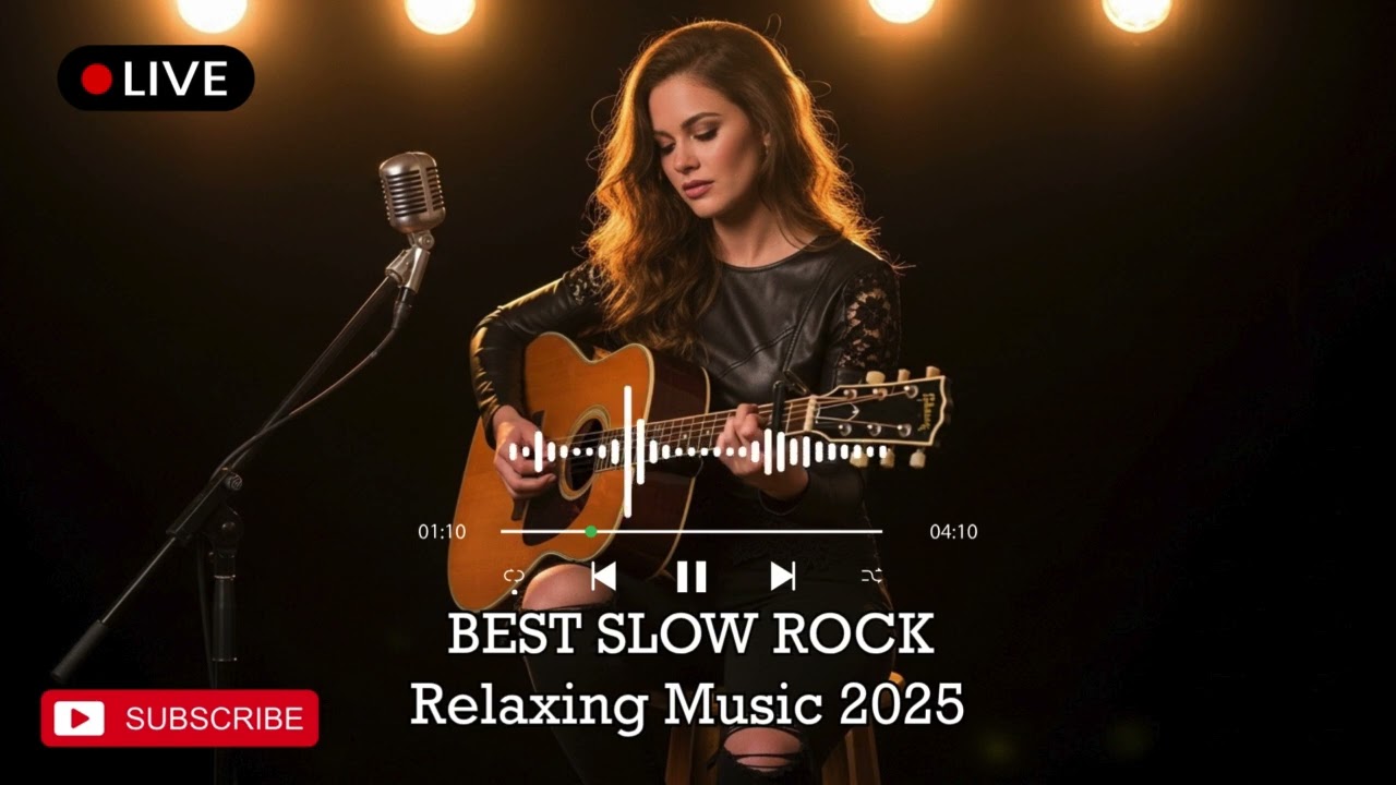 Midnight Slow Rock | Relaxing Romantic Tunes to End the Day