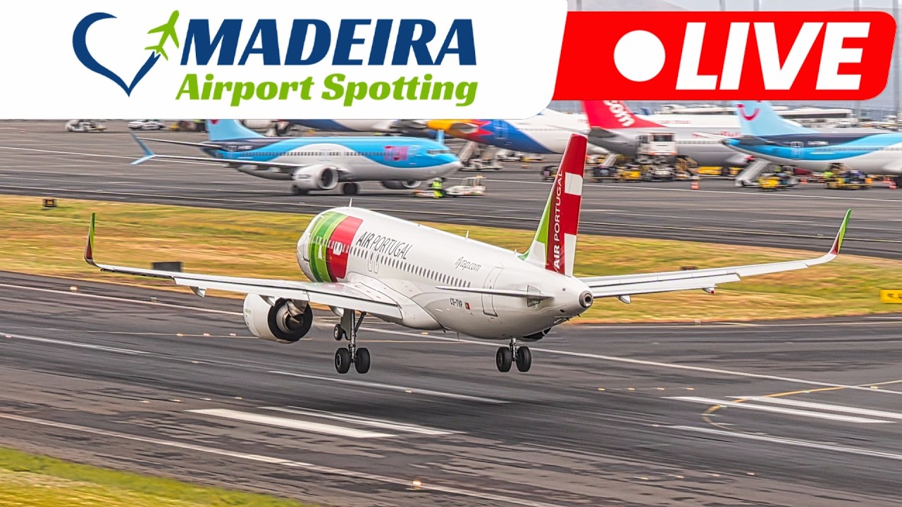 LIVE BIG Action at Madeira Island Airport 23.03.2026