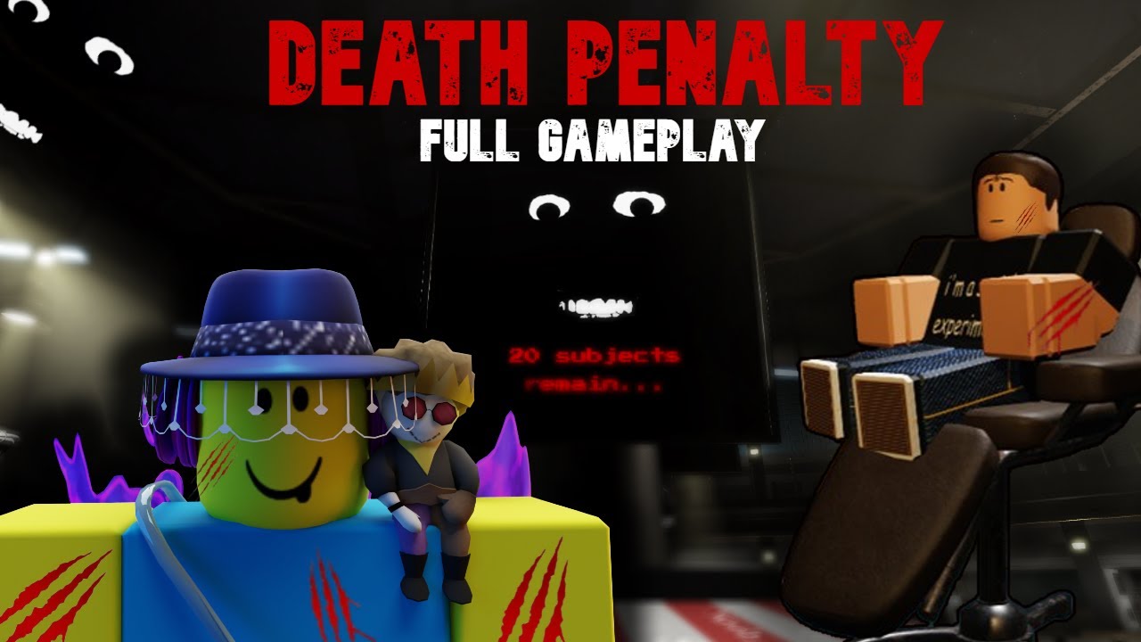 DEATH PENALTY GAMEPLAY-ROBLOX- [FULL PLAYTHROUGH]