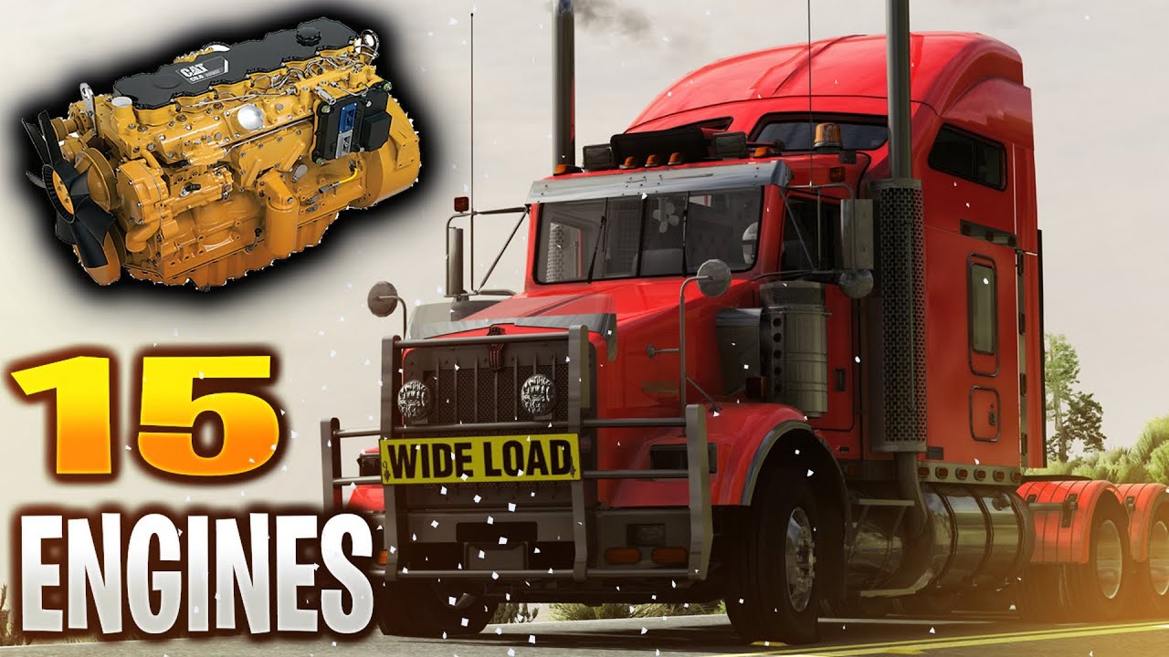 15 of the Best 🔥 Realistic Engine Sound Pack v1.0 | ATS Mods