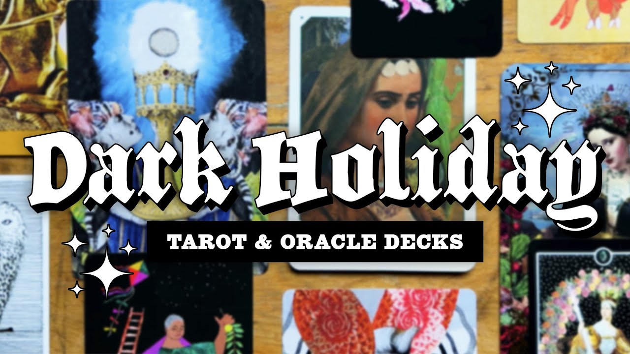 Sparkle, Shadow & Tarot 🕯️ Seasonal Deck Edit & Oracle Pairings for Winter