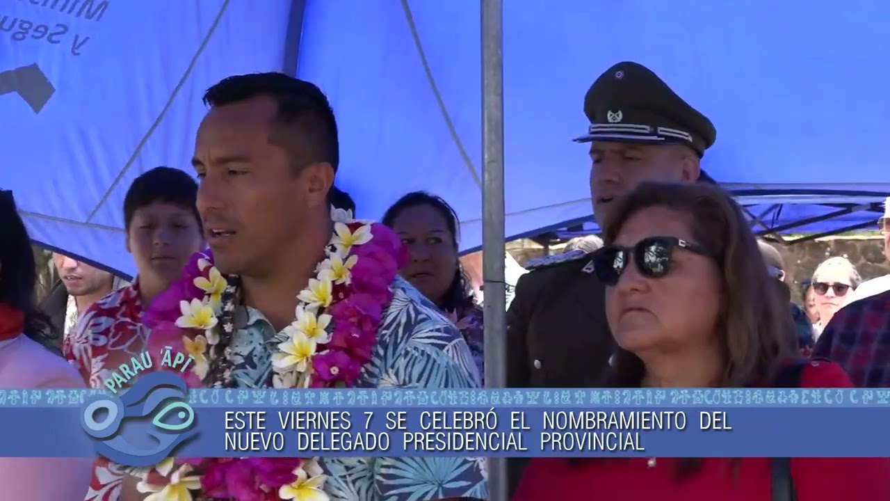Sergio Tepano asume como Delgado Presidencial Provincial de Rapa Nui