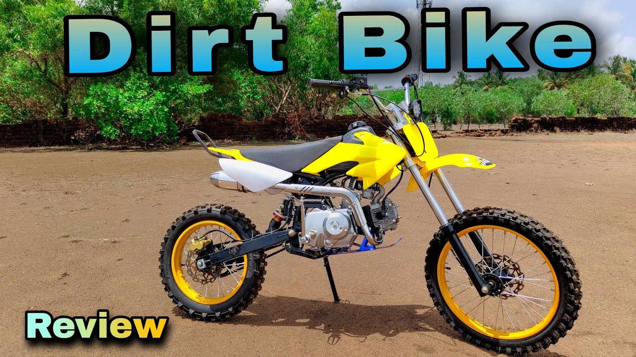 Dirt Bike 125cc India Detailed Review Video #dirtbike #review #kids #bike #awesome