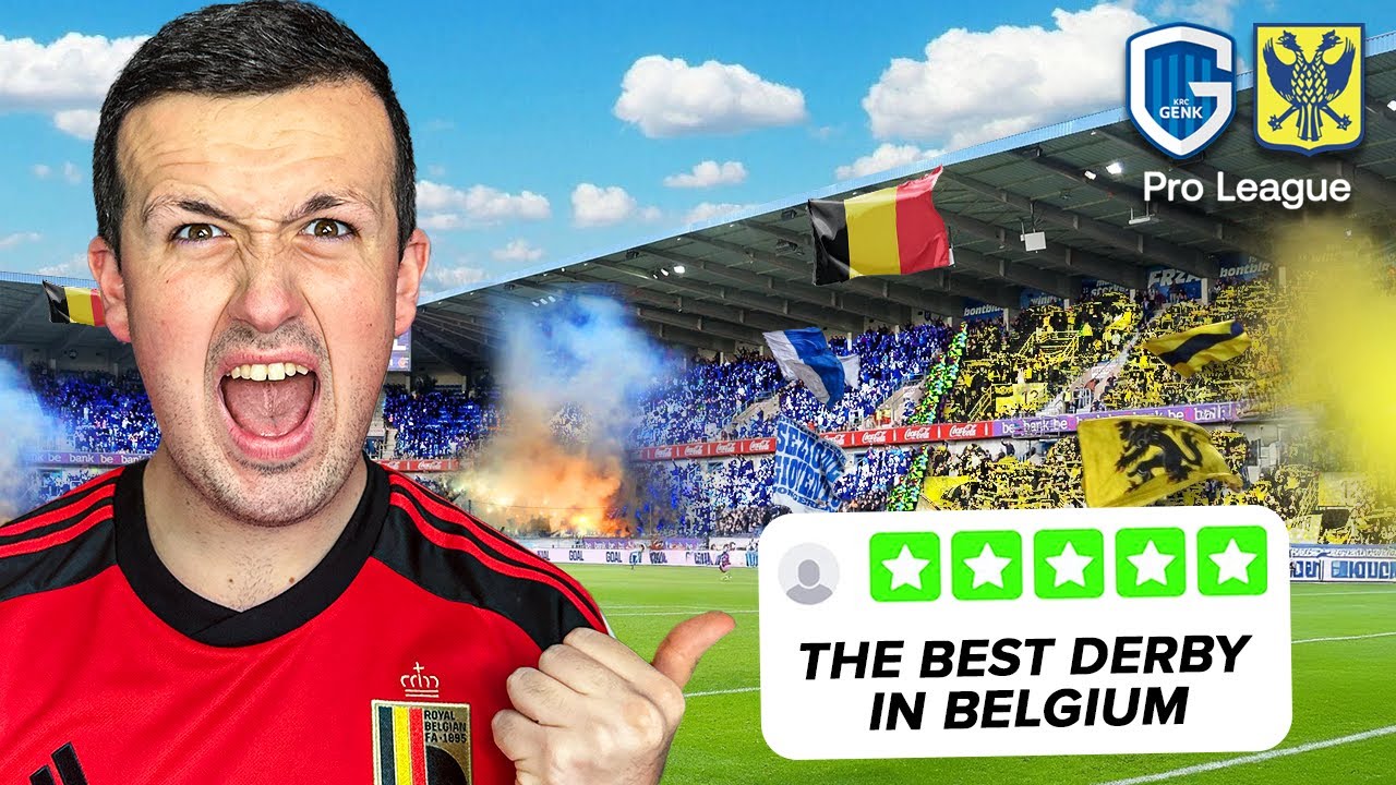 I Watched The Most FIERCE Football Derby in Belgium - Genk vs STVV