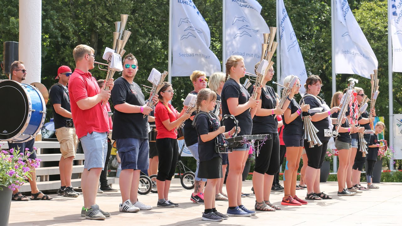 Schalmeienkapelle der FFW Malchin beim Sommerspektakel Kühlungsborn 2016 - 4K/UHD